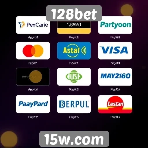 Métodos de pagamento oferecidos pela 128bet